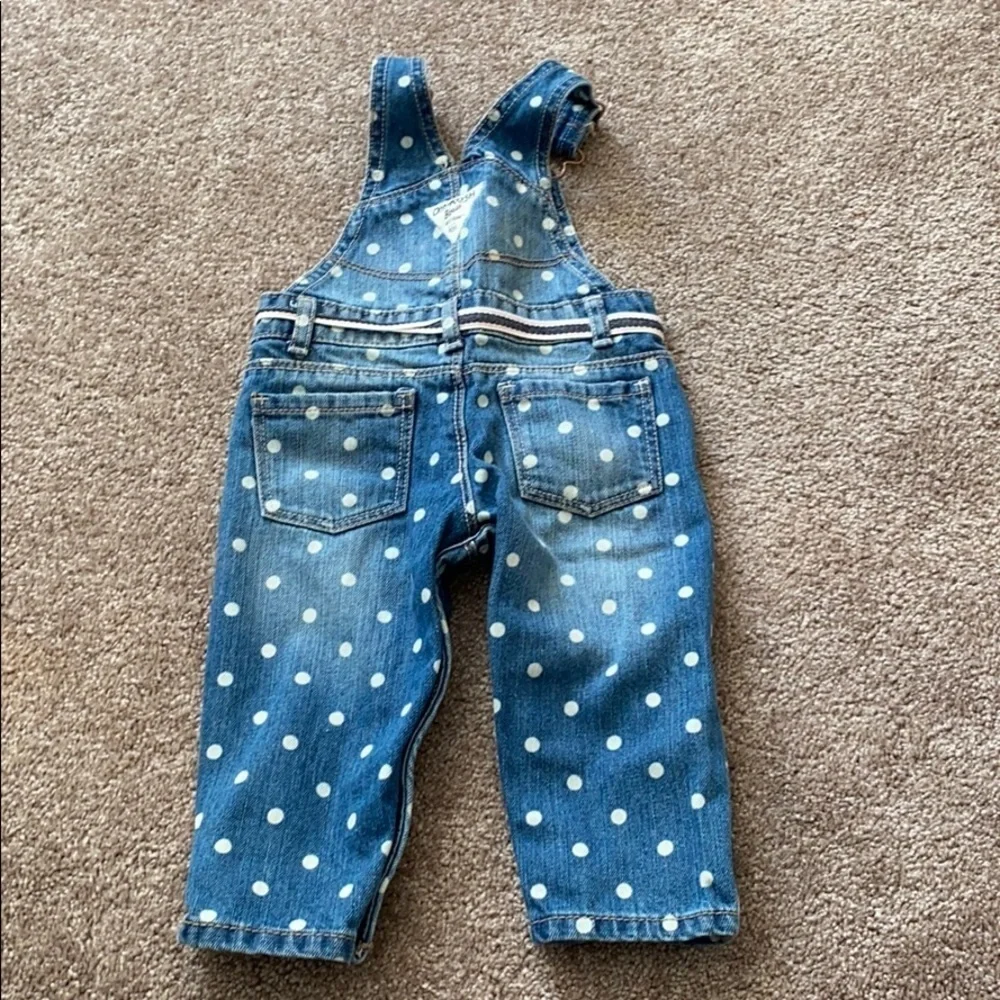 OshKosh Polka Dot Overalls